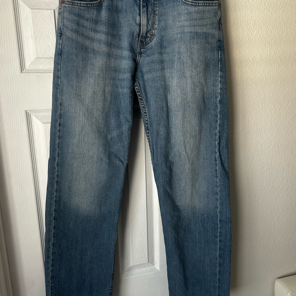 Levi's Men's Straight Jeans in Light Blue